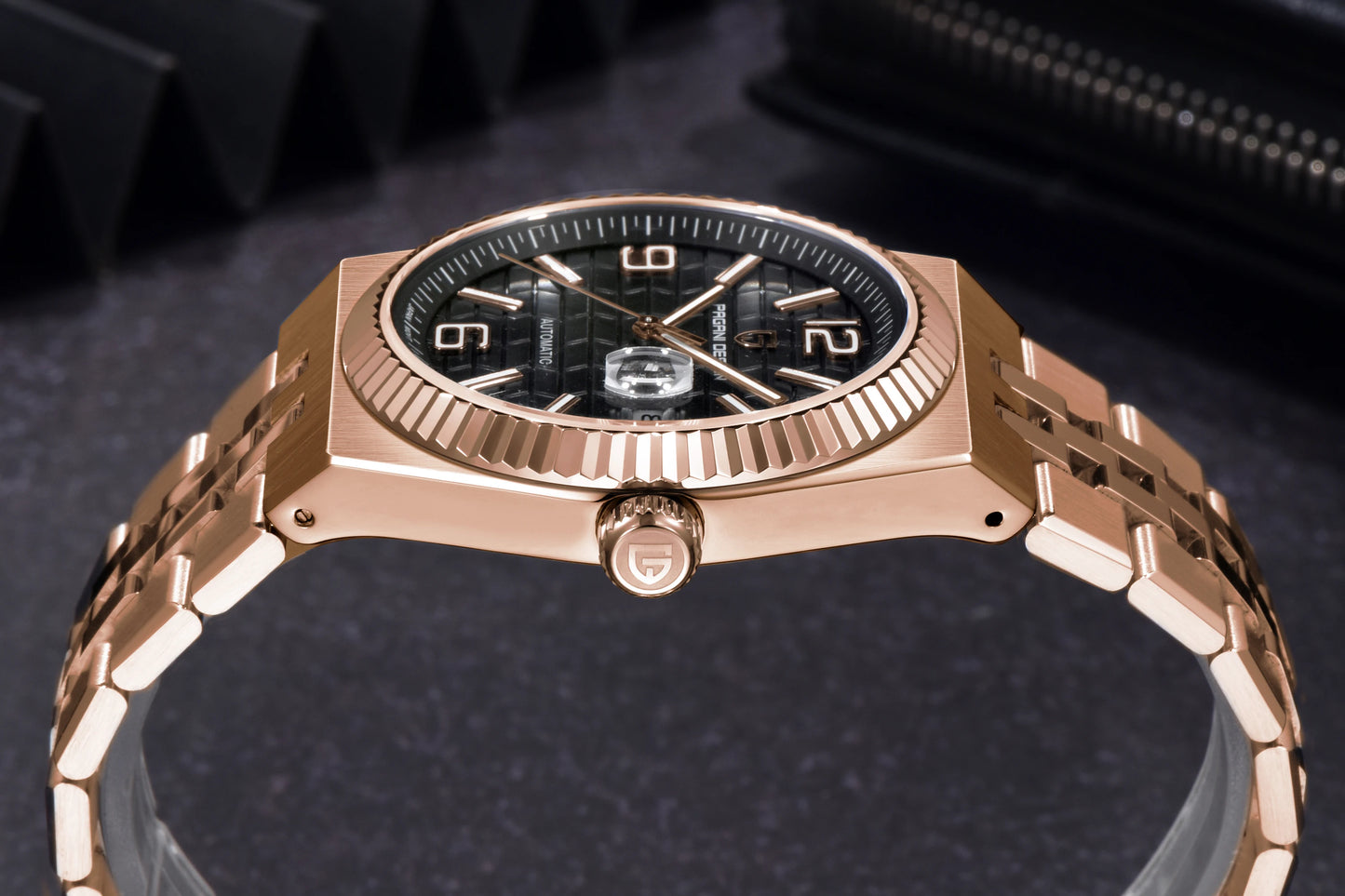 PAGANI DESIGN Watches Luxury Retro Mechanical Watches For Men Sapphire Glass New Waterproof Luminous Stainless Steel Men's Watch