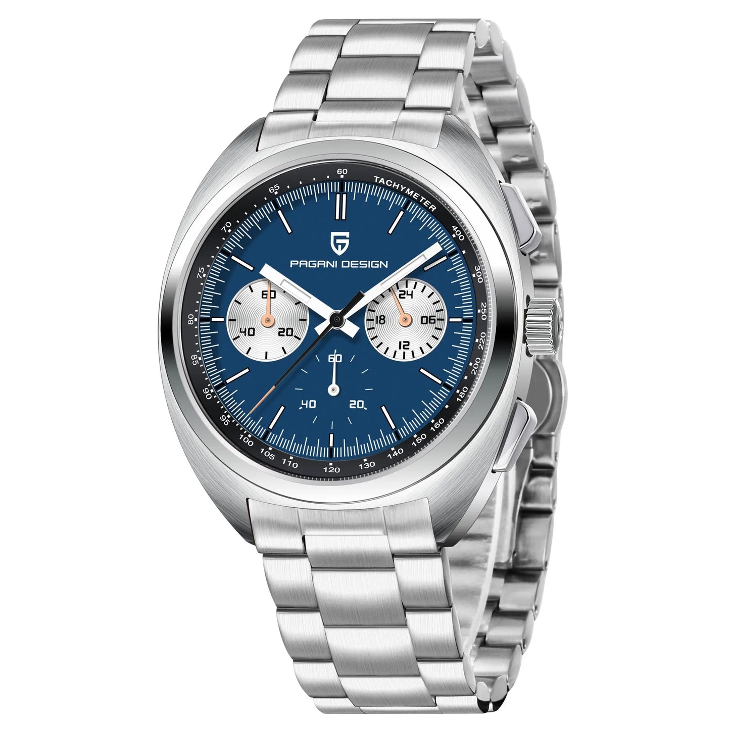 PAGANI DESIGN Men's Watches Luxury Quartz Wrist Watch For Men AR Sapphire Speed Chronograph Retro Dial Clock Reloj Hombre 2026