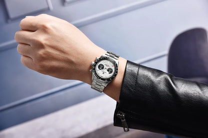 2026 New PAGANI DESIGN Panda Men's Watches Luxury Quartz Chronograph Waterproof AR Sapphire Mirror Sports Watch For Men Luminous