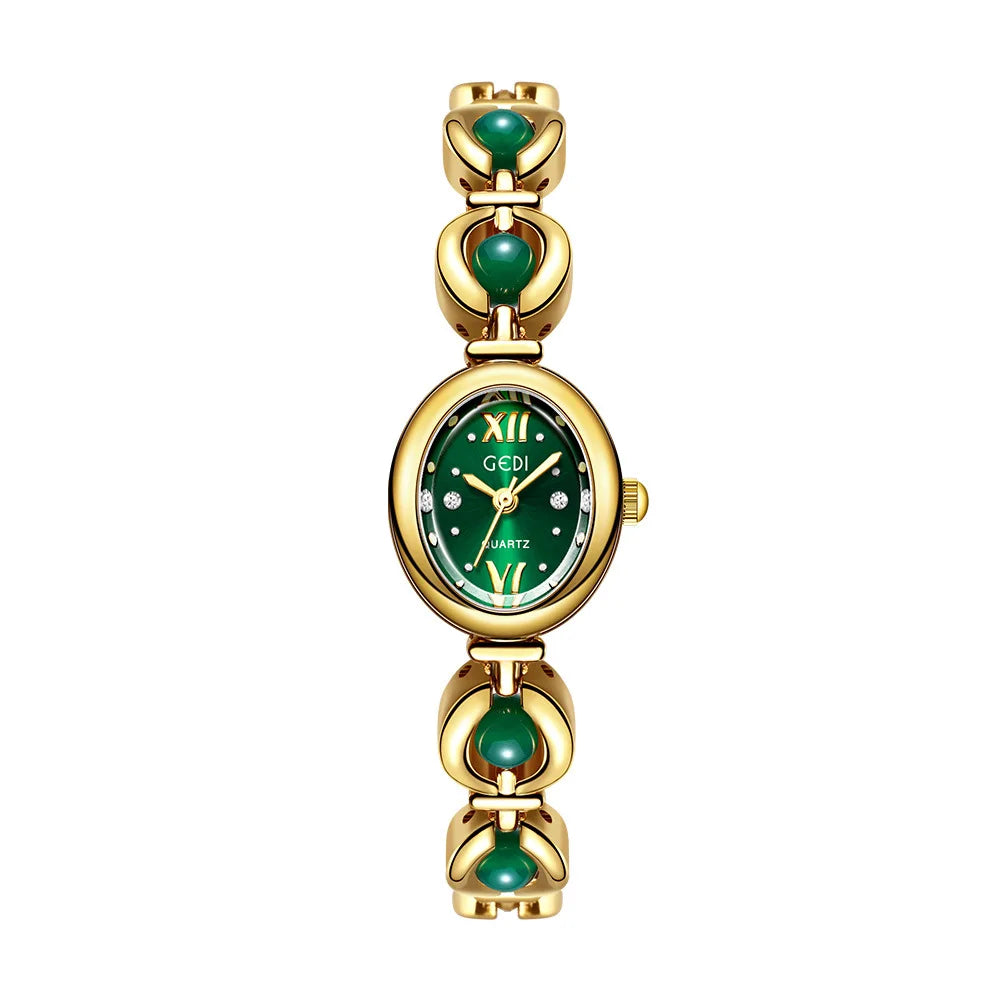 Gold Women Bracelet Watches For Ladies Wrist Watches Top Brand Luxury Elegant Women Dress High Quality Watches Quartz Minimalist