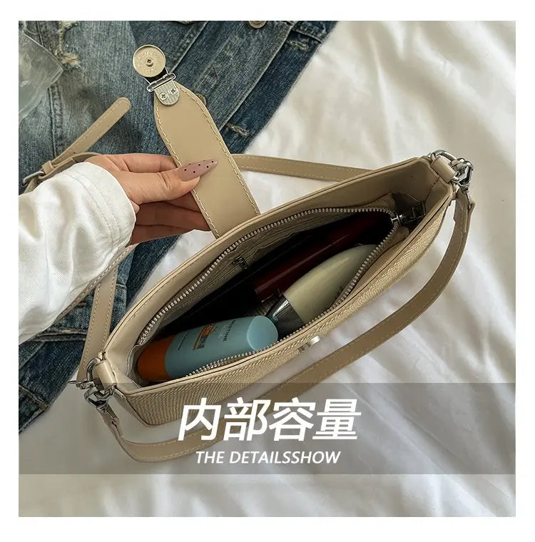 Large Capacity Diaper Bag For Women High-End Minimalist Leather Backpack Stylish Casual Unique Design Commuter