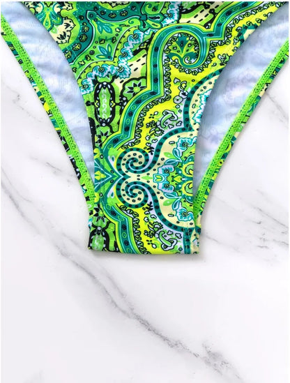Sexy Push Up Bikini 2024 Women Swimsuit Two Piece Swimwear Female Thong Bikinis Set Swimming for Bathing Suits Brazilian Biquini