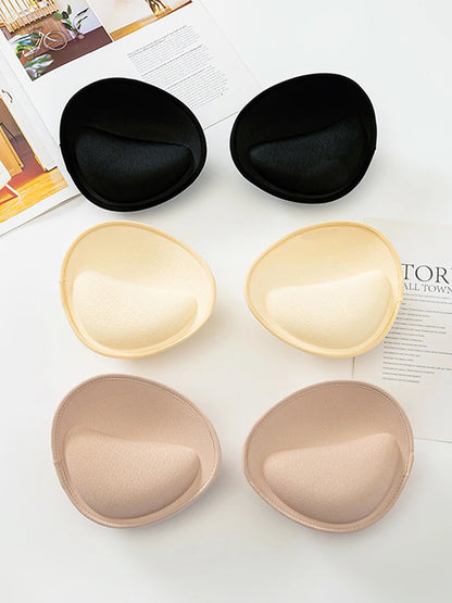 Women Sexy Breast Insert Push Up Bra Enhancer Swimsuit Bikini Pad Removeable Foam Chest Accessories Swimsuit Thickness 4/5/6cm