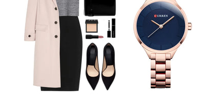 TOP Luxury Rose Gold Women's Watch Stainless Steel Ladies Wrist Watches Relogio Feminino Fashion Female Hour Reloj Mujer