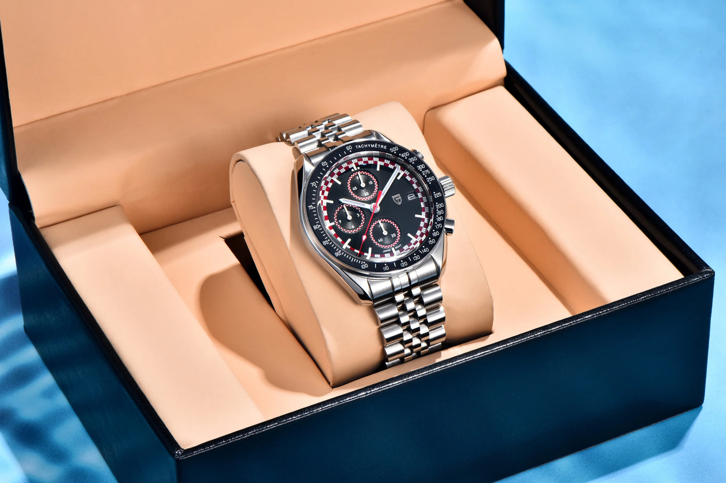 PAGANI DESIGN 2026 New Men's Watches Sport Quartz Watch For Men Racing Chronograph Waterproof AR Sapphire crystal Wristwatch Men