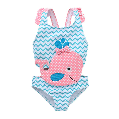 Toddler Infant Baby Girls Swimwear Watermelon Swimsuit Swimming Beach Bathing Bikini Cute Summer One-Piece Swimming Baby Overall