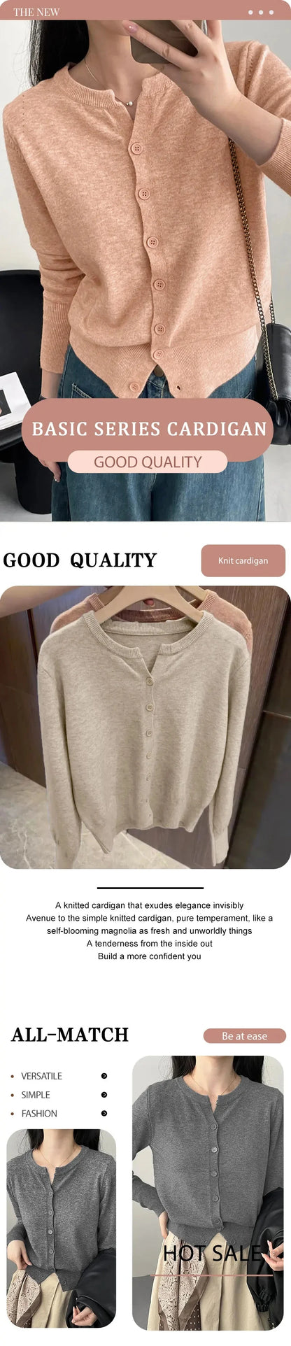 2026 New Fashion Women's Fleece Knit Loose Short Cashmere Sweater Round Neck Warm Korean Sle Casual Female Sweater Top Cloting