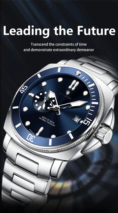 New Gifts Watches For Man Luxury Brand Mens Fashion Quartz Wristwatches Automatic Watch Men Sports Chornograph Digital Clock