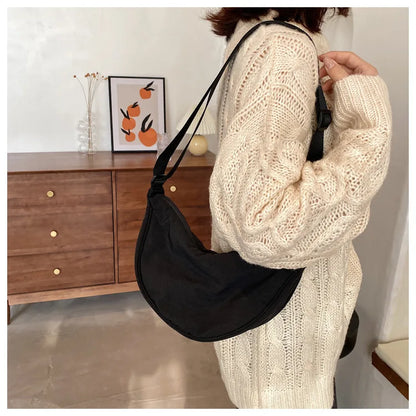 Convenient casual nylon women's crossbody bag shoulder bag large capacity handbag women's travel shopping bag women's wallet