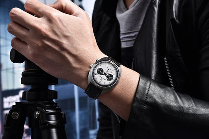 PAGANI DESIGN Men's Watches Luxury Quartz Wrist Watch For Men AR Sapphire Speed Chronograph Retro Dial Clock Reloj Hombre 2026