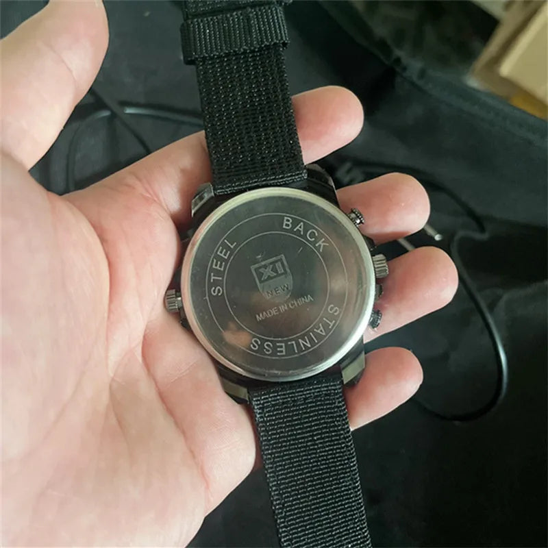Montre Homme Boys Brand Watches Men Students Fashion Nylon Band Date Quartz Wrist Watch Reloj Hombre Relogios Masculinos 2026