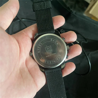 Montre Homme Boys Brand Watches Men Students Fashion Nylon Band Date Quartz Wrist Watch Reloj Hombre Relogios Masculinos 2026
