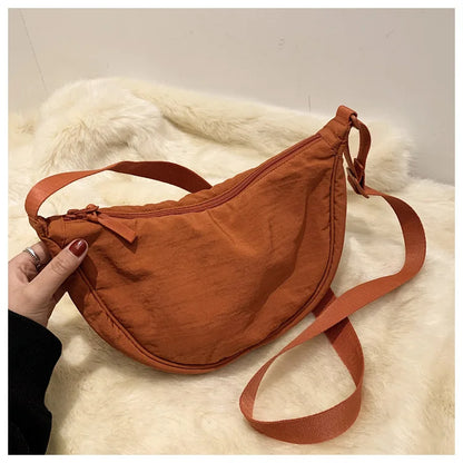 Convenient casual nylon women's crossbody bag shoulder bag large capacity handbag women's travel shopping bag women's wallet