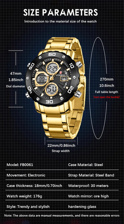 LIGE Watches For Men Luxury Brand Sport Quartz Wristwatch Waterproof Military Digital Clock Steel Men Watch Relogio Masculino