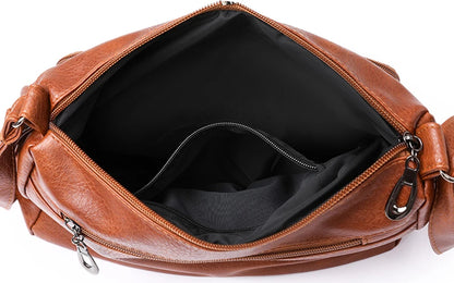 High Capacity Women Tote Bag High Quality Leather Ladies Handbags Leisure Shoulder Bag Small Crossbody Bags For Women 2024 New