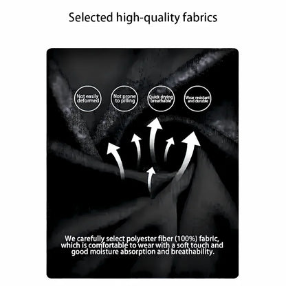 Retro American men's T-shirt casual wear, crew collar short-sleeved top, outdoor simple daily men's breathable sports T-shirt