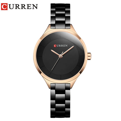 TOP Luxury Rose Gold Women's Watch Stainless Steel Ladies Wrist Watches Relogio Feminino Fashion Female Hour Reloj Mujer