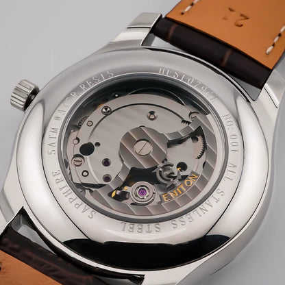 ENITON 41mm Automatic watch 8217 Movement Men's Watch Business luxury watches man Fashion mens watch mechanical Watches for men