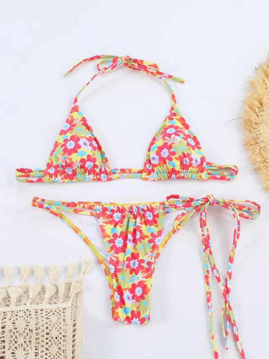Sexy Women Bikini Micro Bikini Sets 2026 Push Up Female Swimsuit Thong Brazilian Swimwear Two Pieces Biquini Beach Swimming Suit