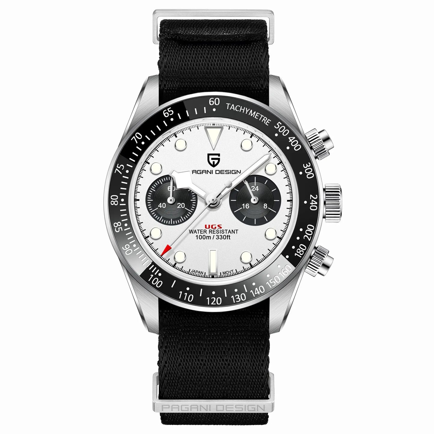 2026 New PAGANI DESIGN Panda Men's Watches Luxury Quartz Chronograph Waterproof AR Sapphire Mirror Sports Watch For Men Luminous