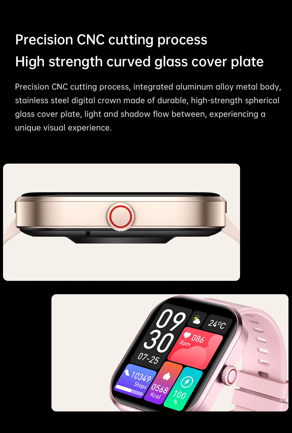 LIGE Fashion Smart Watches Women Bluetooth Call Women‘s Health Monitor Heart Rate Blood Pressure Fitness Digital Smartwatch Men