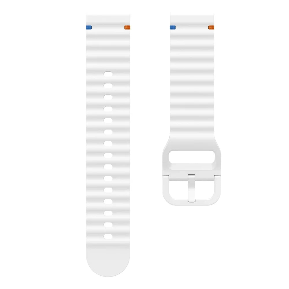22mm Watch Strap For Xiaomi Watch 2 Pro S4 sport S3 S2 S1 Active/Mi Watch color 2 Smartwatch Watches Band Silicone Wave Bracelet