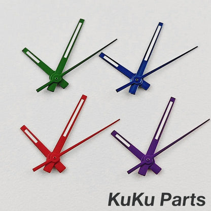 High Quality NH35 Hands Green Luminous Silver Gold Watch Needles For NH34 NH35 NH36 NH38 NH70 Watches Pointers Log Watch Hands
