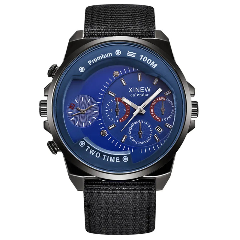 Montre Homme Boys Brand Watches Men Students Fashion Nylon Band Date Quartz Wrist Watch Reloj Hombre Relogios Masculinos 2026