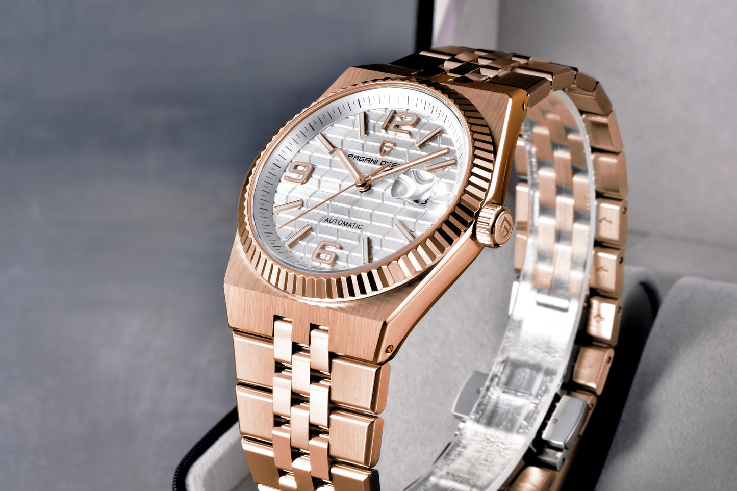 PAGANI DESIGN Watches Luxury Retro Mechanical Watches For Men Sapphire Glass New Waterproof Luminous Stainless Steel Men's Watch