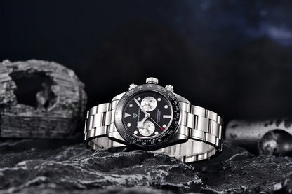 Pagani design Panda retro men's watches 2026 new top business quartz watch men's VK64 chronograph AR Sapphire sports clock reloj