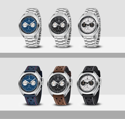 PAGANI DESIGN Men's Watches Luxury Quartz Wrist Watch For Men AR Sapphire Speed Chronograph Retro Dial Clock Reloj Hombre 2026