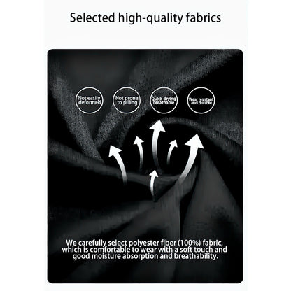 2025 Summer New Men's T-shirt Casual sporty breathable and lightweight V-neck men's T-shirt