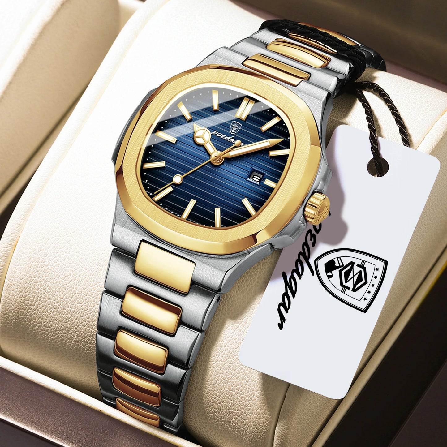 POEDAGAR Elegant Women's Watch Waterproof Luminous Date Fashion Ladies Wristwatch Stainless Steel Quartz Watches For Woman Reloj