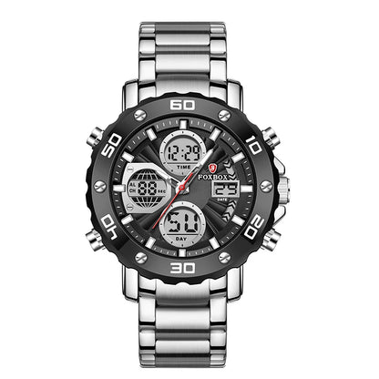 LIGE Watches For Men Luxury Brand Sport Quartz Wristwatch Waterproof Military Digital Clock Steel Men Watch Relogio Masculino