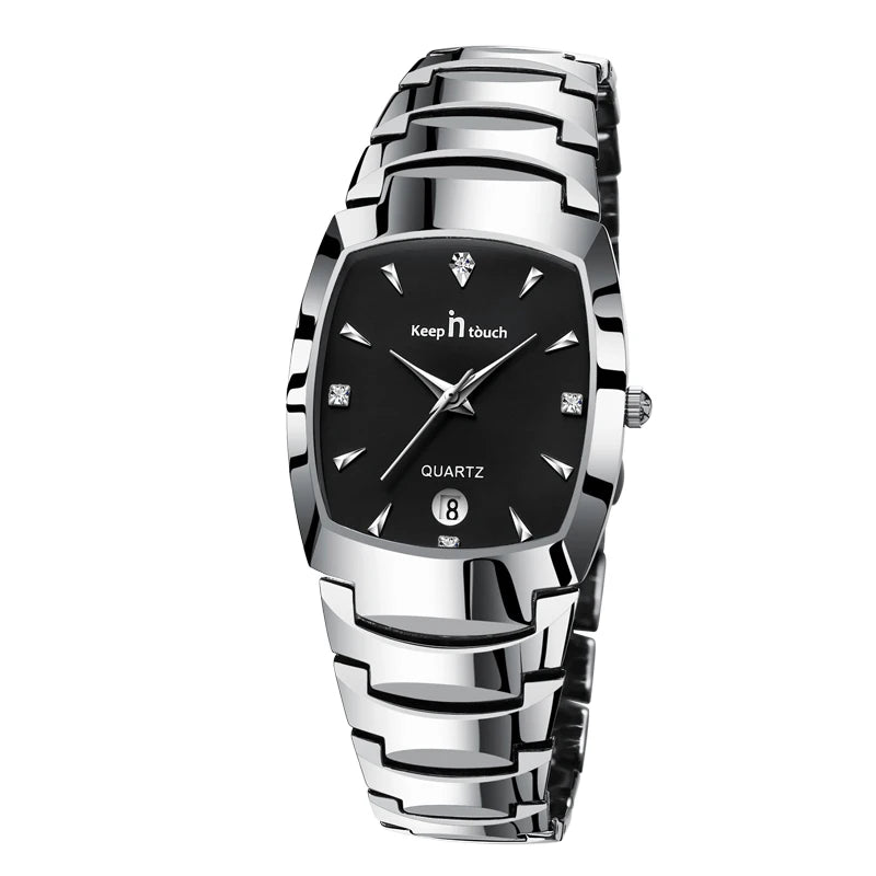 Men Quartz Watches Original High-end Luxury Waterproof Men's Watch Wristwatch Stainless Steel Fashion Business Date Clock Male