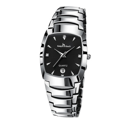 Men Quartz Watches Original High-end Luxury Waterproof Men's Watch Wristwatch Stainless Steel Fashion Business Date Clock Male