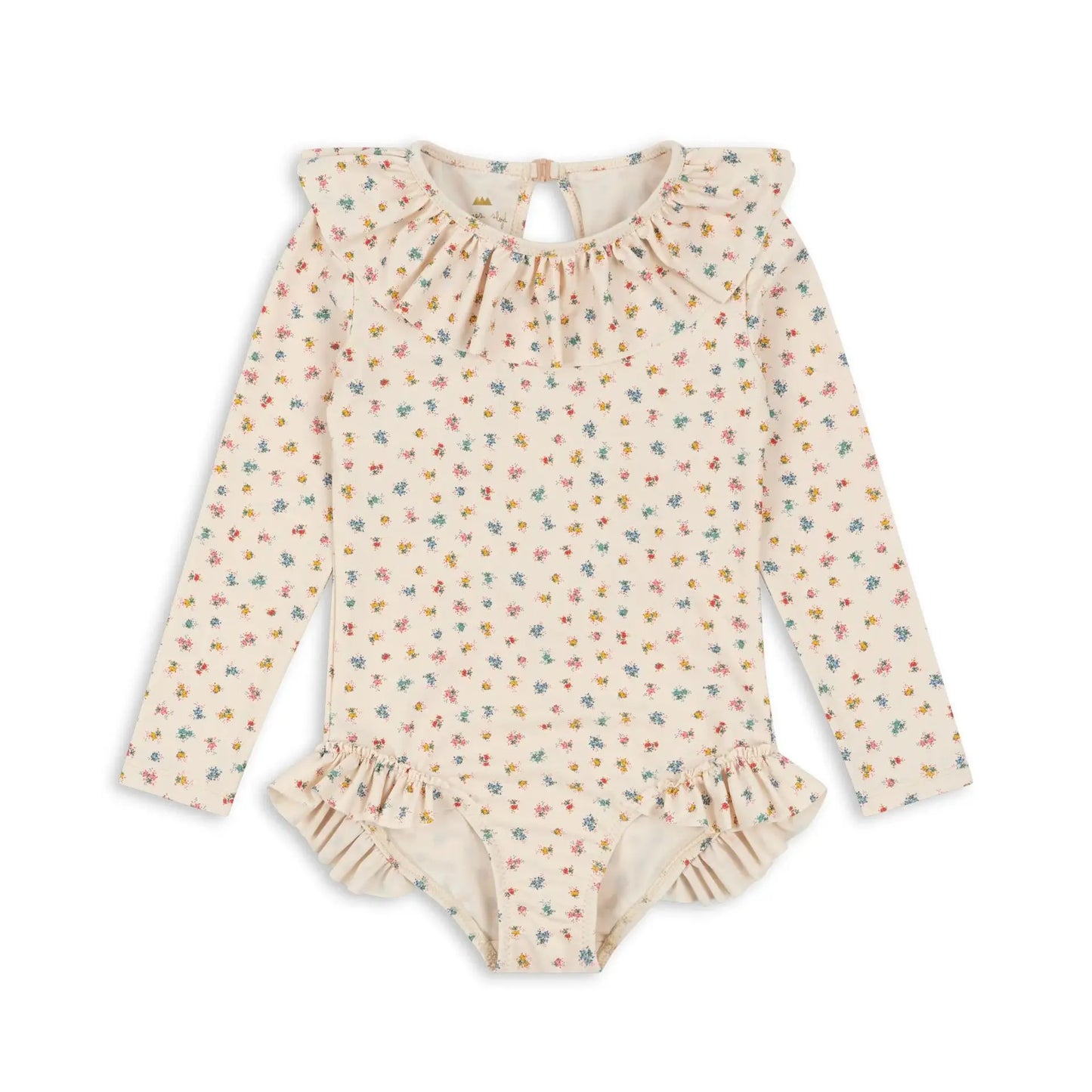Cute Baby Girls Bikinis Set 2025 Summer Children Beach Wear Ruffle Kids Swimsuit Bathing Suit Printed Swimwear Monokini