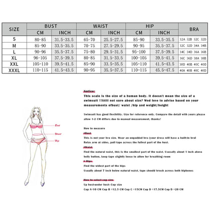 2025 New Sexy Low Waist Bikini Set Push Up Swimwear Women Solid White Swimsuit Brazilian Beachwear Bathing Suit biquini Female