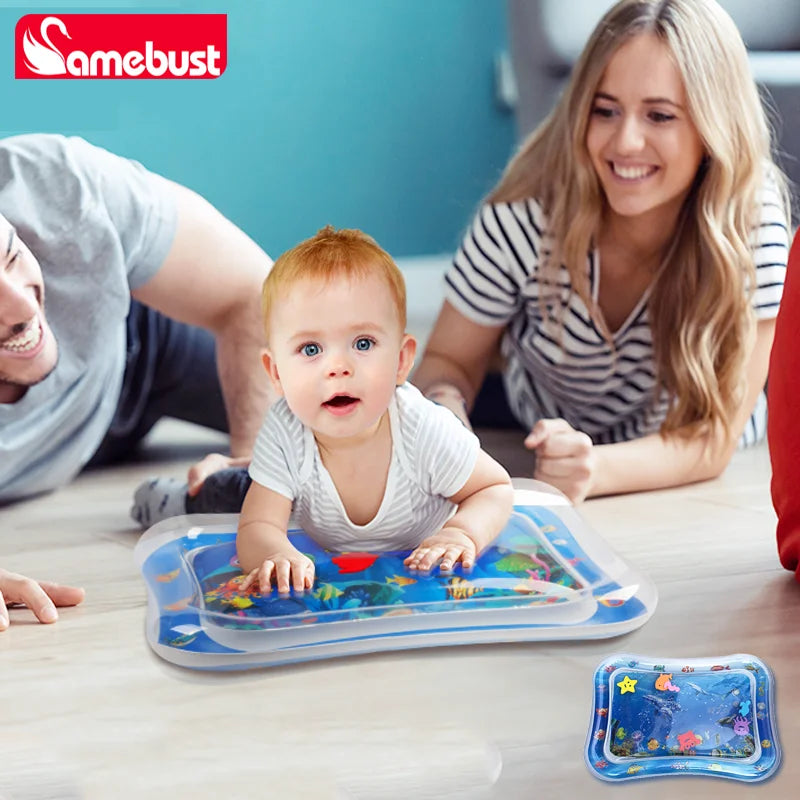 Camebust Water Pad Inflatable Tummy Time Water Pad for Infants and Toddlers Promote Development Toys