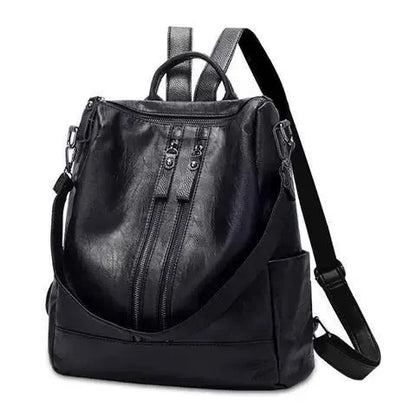 Backpack 2025 Autumn and Winter New Korean Style Trendy Casual Fashion Soft Leather Bag Multifunctional New Women's Bag