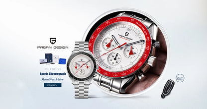 PAGANI DESIGN Top Luxury Automatic Watch For Men Mechanical Watches Men Sports Waterproof Sapphire Stainless Steel Reloj Hombre