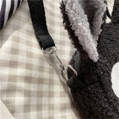 HOMEFISH Japanese Style Bag Women Cartoon Plush Shoulder Bag for Women New Crossbody Bag Small Phone&Purse Bag Bolsa Feminina