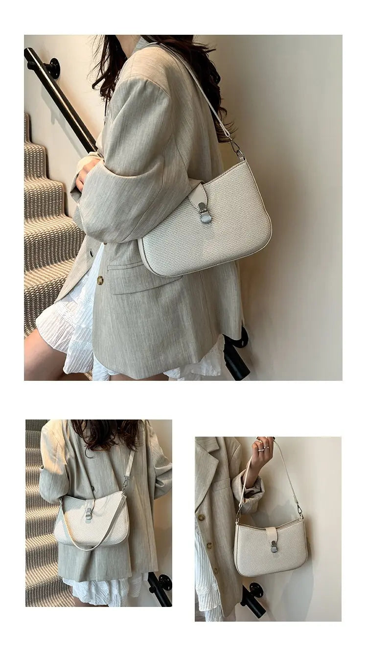 Large Capacity Diaper Bag For Women High-End Minimalist Leather Backpack Stylish Casual Unique Design Commuter