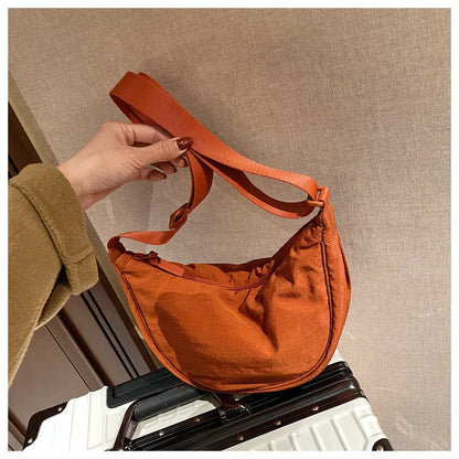 Convenient casual nylon women's crossbody bag shoulder bag large capacity handbag women's travel shopping bag women's wallet