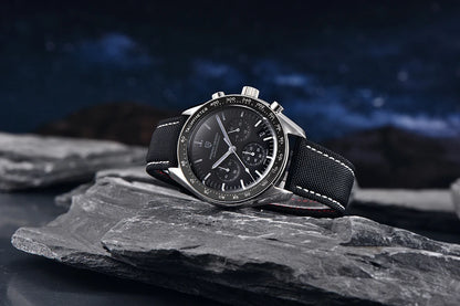 2026 New PAGANI DESIGN Gold Men's Quartz Watches Luxury VK63 Speed Sports Chronograph Watch Men AR Sapphire Ceramic Bezel Clock