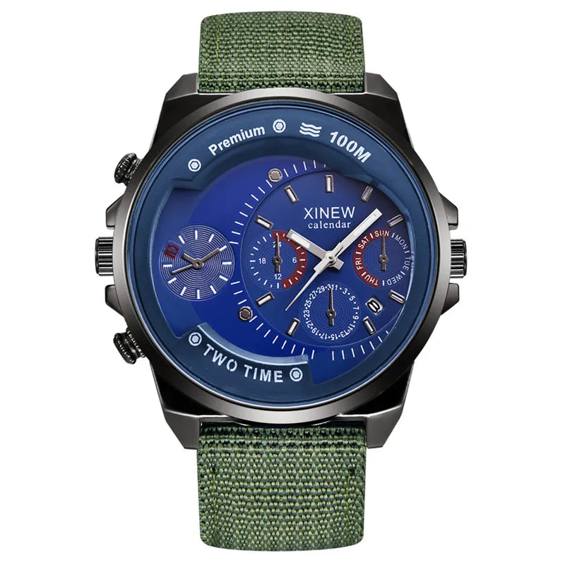 Montre Homme Boys Brand Watches Men Students Fashion Nylon Band Date Quartz Wrist Watch Reloj Hombre Relogios Masculinos 2026