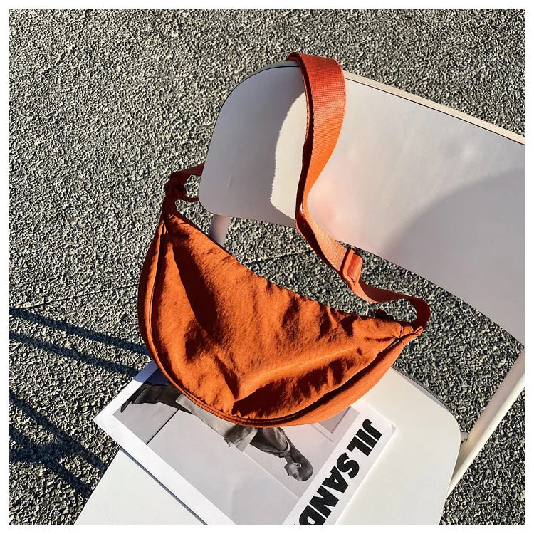 Convenient casual nylon women's crossbody bag shoulder bag large capacity handbag women's travel shopping bag women's wallet
