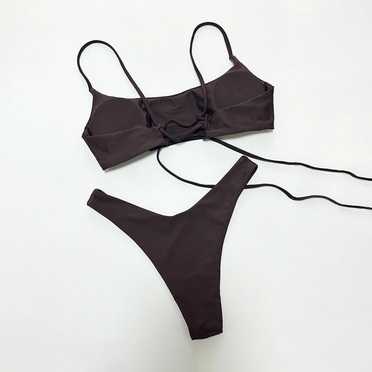 Push Up Bikinis 2025 Sexy Women Swimsuit Swimwear Female Bikini Set Bandage Biquini Bathing Suit Swimming Suits Beachwear