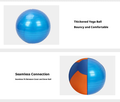 Pet outdoor dog toy, large fabric-covered interactive ball, self-entertainment boredom-relief ball, inflatable training ball