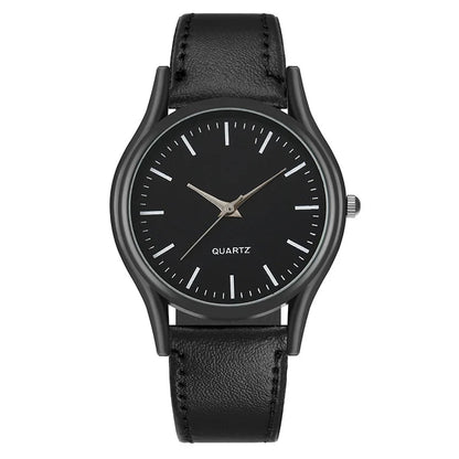 Classic Lovers Watches Men Women Casual Leather Strap Quartz Men's and Women's Pair Quartz Watch Gift High Quality
